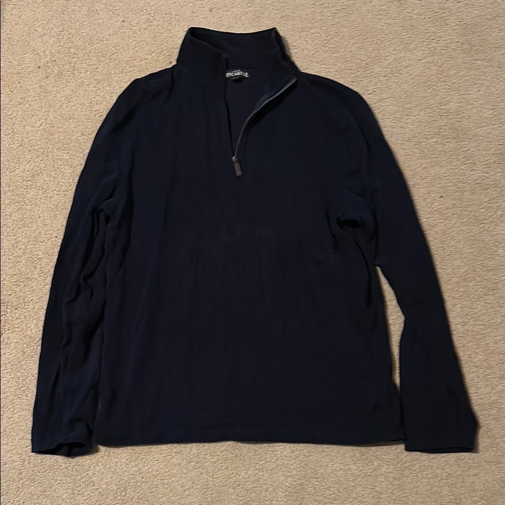 J. Crew Blue Zip Up Sweater